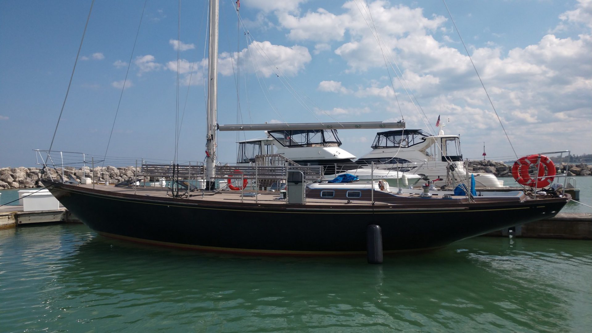 Red Witch II (aka s/v Jakab) In Slip