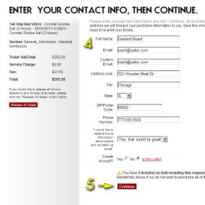 Enter your info!